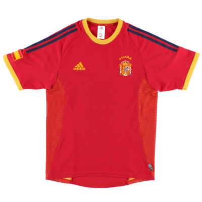 2002-04 Spain Home Limited Jersey