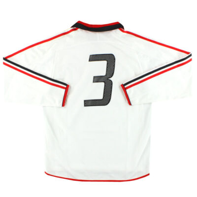 Alternative view of 2003-04 AC Milan Player Issue Away Limited Jersey #3