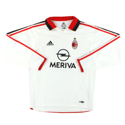2003-04 AC Milan Player Issue Away Limited Jersey #3