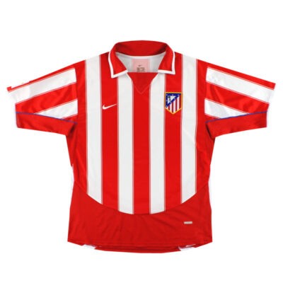 2003-04 Atletico Madrid Home Limited Jersey