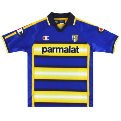 2003-04 Parma Champion '90 Years' Home Limited Jersey