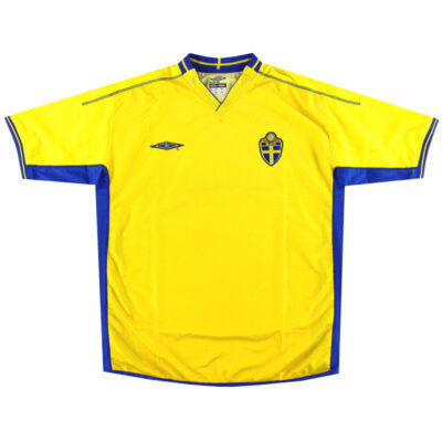 2003-04 Sweden Home Limited Jersey