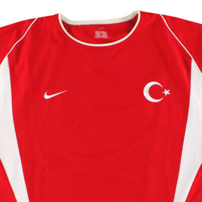 Alternative view of 2003-04 Turkey Home Limited Jersey