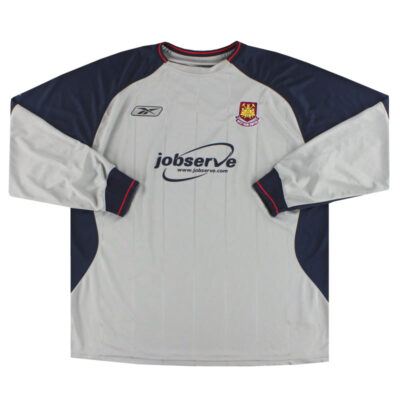 2003-04 West Ham Reebok Goalkeeper Limited Jersey