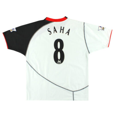 2003-05 Fulham Home Limited Jersey Saha #8
