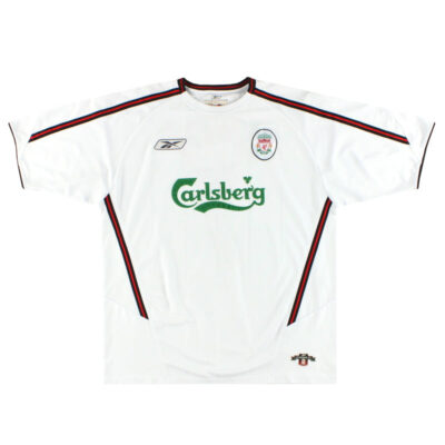 Alternative view of 2003-05 Liverpool Reebok Away Limited Jersey Kewell #7