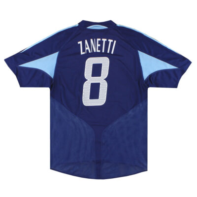 2004-05 Argentina Away Limited Jersey Zanetti #8