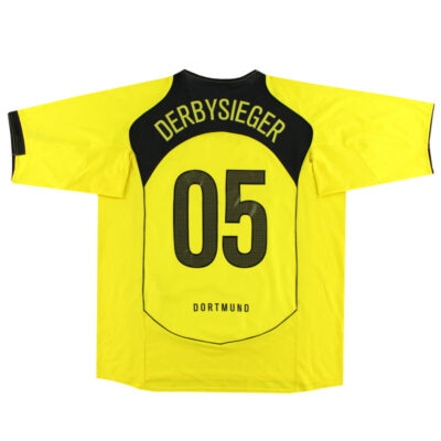 2004-05 Borussia Dortmund Home Limited Jersey Derbysieger #05