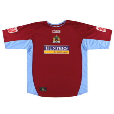 Alternative view of 2004-05 Burnley Player Issue Home Limited Jersey O'Connor #7