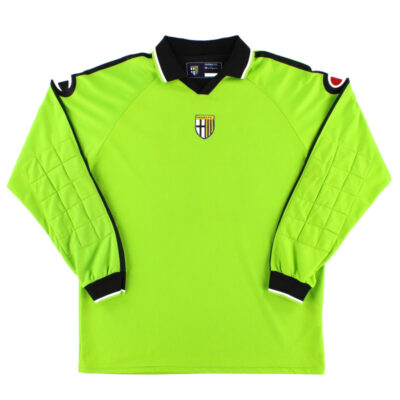 2004-05 Parma Player Issue Goalkeeper Limited Jersey #22