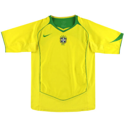 2004-06 Brazil Home Limited Jersey