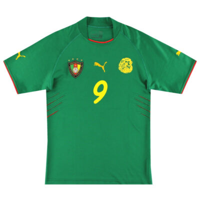 Alternative view of 2004-06 Cameroon Home Limited Jersey Eto'o #9