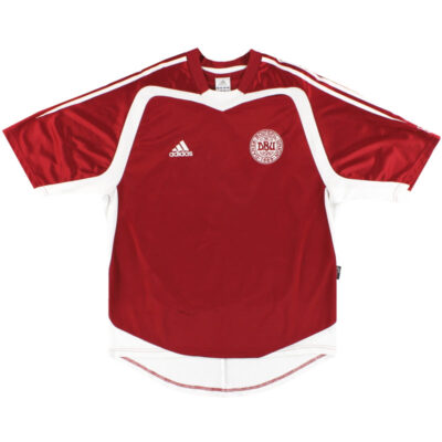 2004-06 Denmark Home Limited Jersey