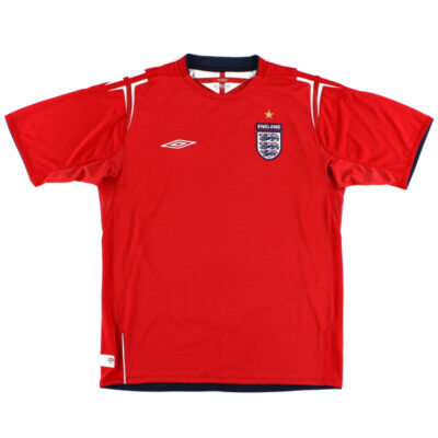 2004-06 England Away Limited Jersey