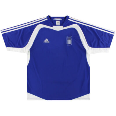 2004-06 Greece Home Limited Jersey