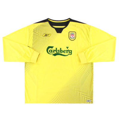 Alternative view of 2004-06 Liverpool Reebok Away Limited Jersey Luis Garcia #10