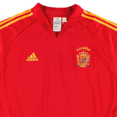 Alternative view of 2004-06 Spain Home Limited Jersey
