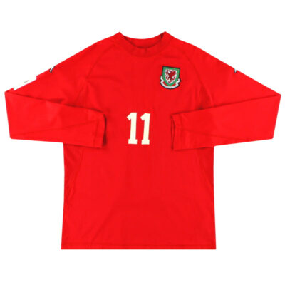 Alternative view of 2004-06 Wales Home Limited Jersey Giggs #11
