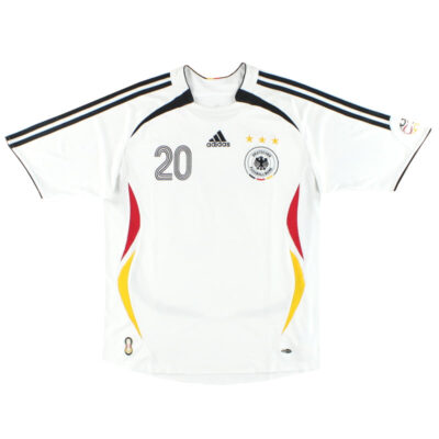 Alternative view of 2005-07 Germany Home Limited Jersey Podolski #20