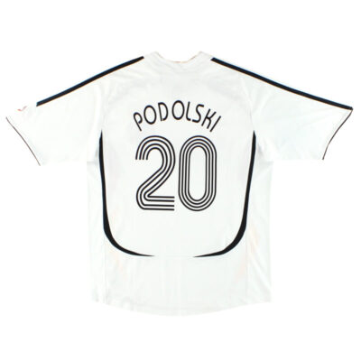 2005-07 Germany Home Limited Jersey Podolski #20