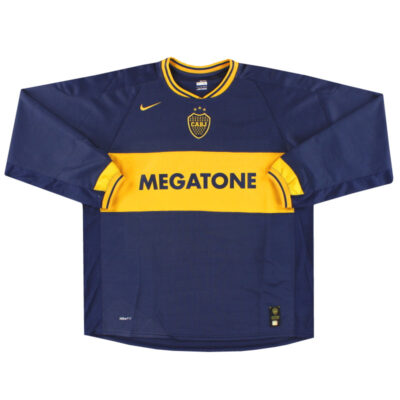 Alternative view of 2006-07 Boca Juniors Home Limited Jersey Roman #10