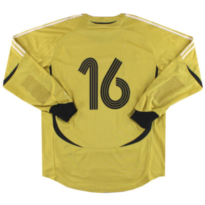 Alternative view of 2006-07 Denmark Player Issue Goalkeeper Limited Jersey #16