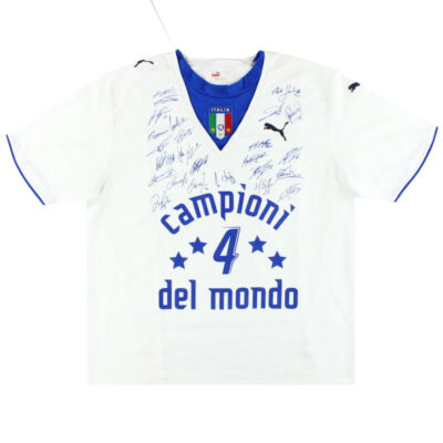 2006-07 Italy 'Campioni Del Mundo' Away Limited Jersey