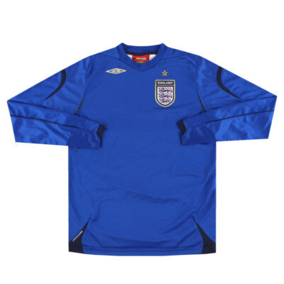 2006-08 England Goalkeeper Limited Jersey