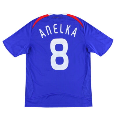 2007-08 France Home Limited Jersey Anelka #8