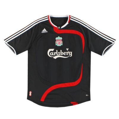 Alternative view of 2007-08 Liverpool Third Limited Jersey Agger #5