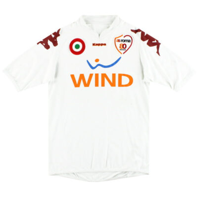 2007-08 Roma 80th Anniversary Away Limited Jersey