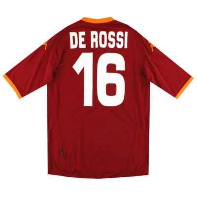 2007-08 Roma Home Limited Jersey De Rossi #16