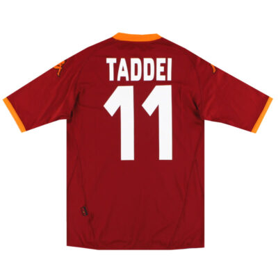 2007-08 Roma Home Limited Jersey Taddei #11