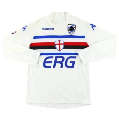 Alternative view of 2007-08 Sampdoria Away Limited Jersey Fiorillo #90