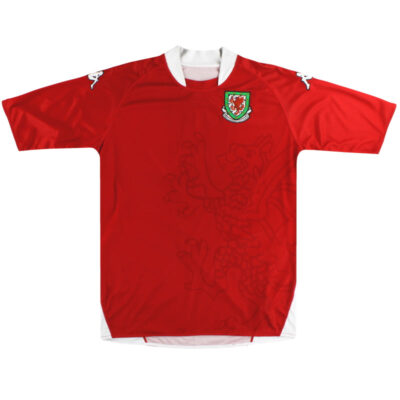 2007-08 Wales Home Limited Jersey