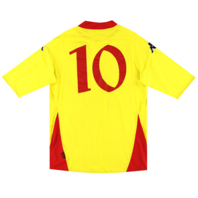 Alternative view of 2007-08 Wales Player Issue Away Limited Jersey #10