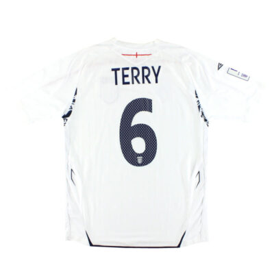 2007-09 England v Brazil Home Limited Jersey Terry #6