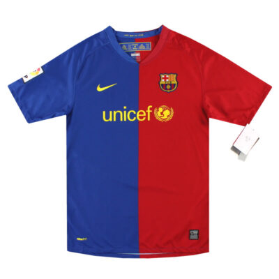 2008-09 Barcelona Home Limited Jersey