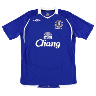 2008-09 Everton Home Limited Jersey