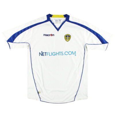 2008-09 Leeds Macron Home Limited Jersey