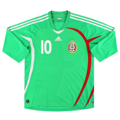 Alternative view of 2008-09 Mexico Home Limited Jersey C.Blanco #10