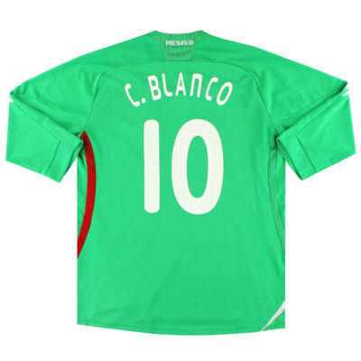 2008-09 Mexico Home Limited Jersey C.Blanco #10