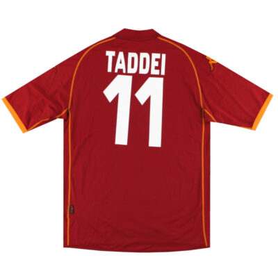 2008-09 Roma Home Limited Jersey Taddei #11
