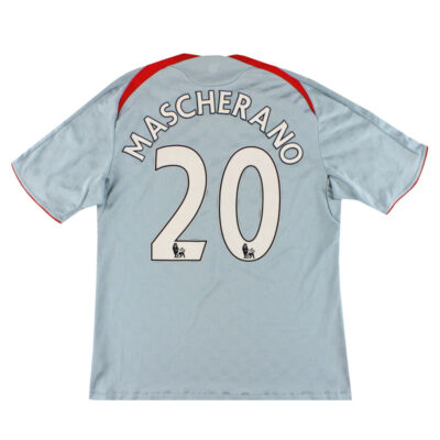 2008-10 Liverpool Away Limited Jersey Mascherano #20