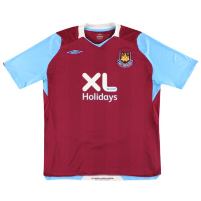 2008 West Ham Home Limited Jersey