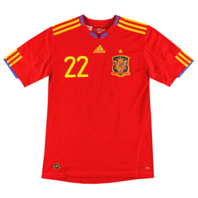 Alternative view of 2009-10 Spain Home Limited Jersey Isco #22