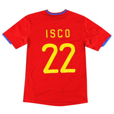 2009-10 Spain Home Limited Jersey Isco #22