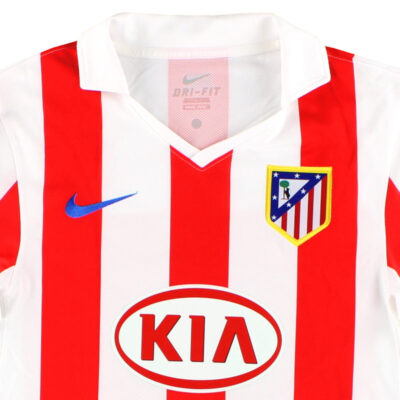 Alternative view of 2010-11 Atletico Madrid Home Limited Jersey