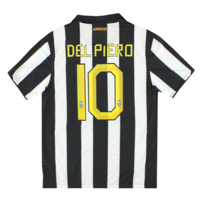 2010-11 Juventus Home Limited Jersey Del Piero #10