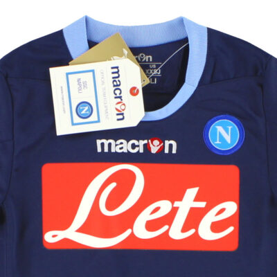 Alternative view of 2010-11 Napoli Macron Third Limited Jersey